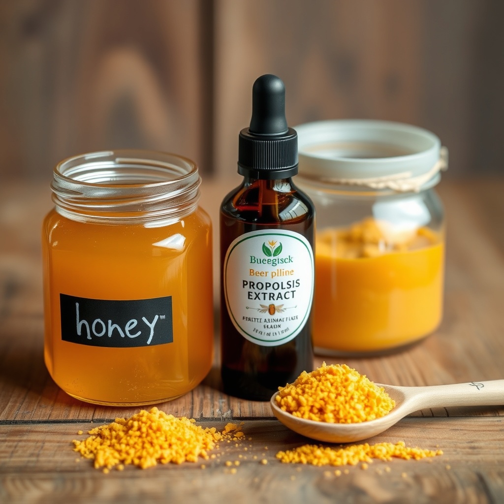 Bal, Propolis, Polen