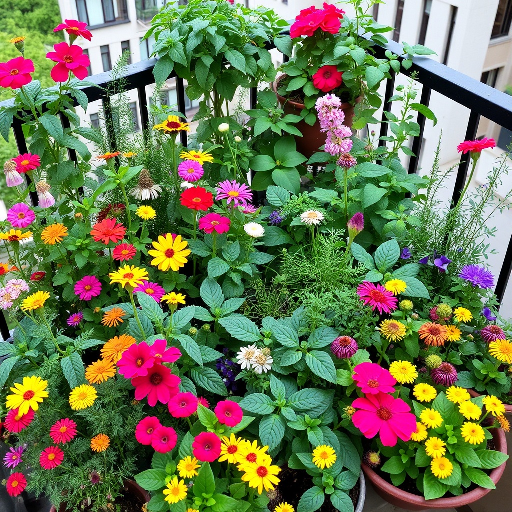 Organik Balkon Bahçesi